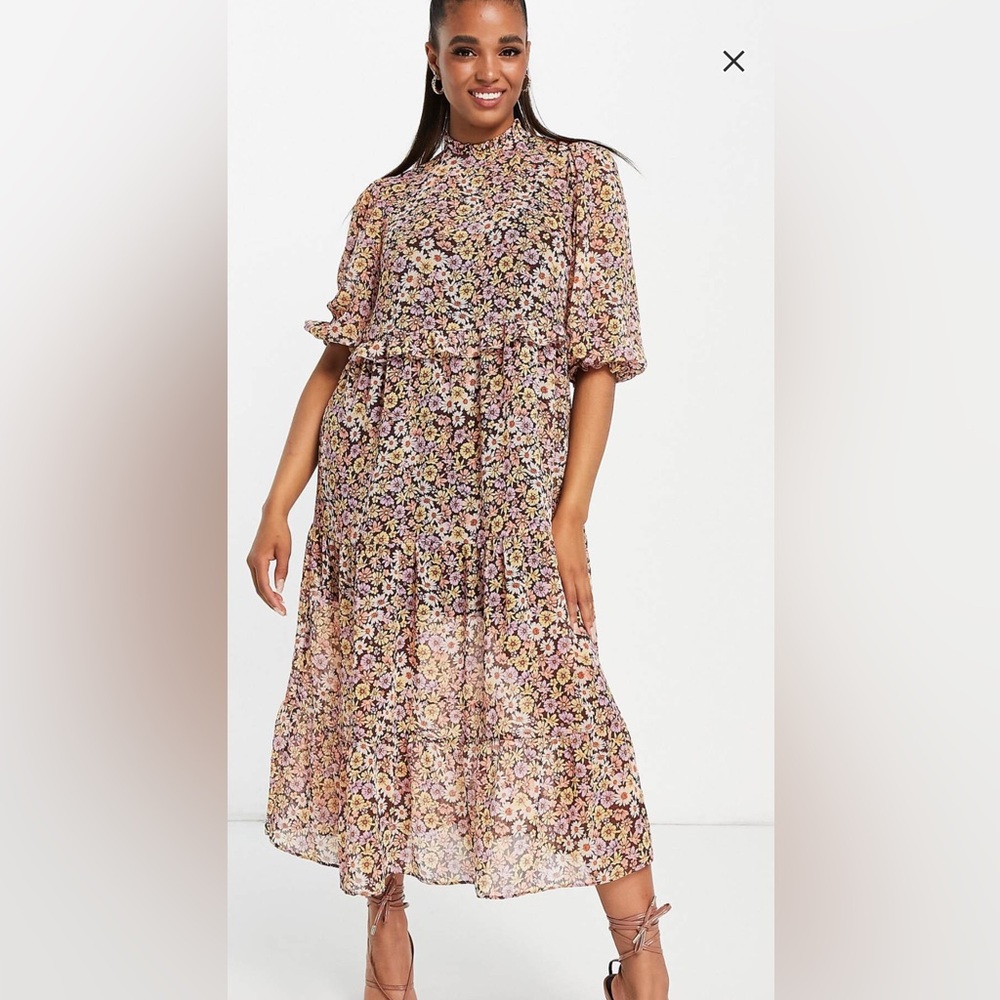 Floral Midi Dress